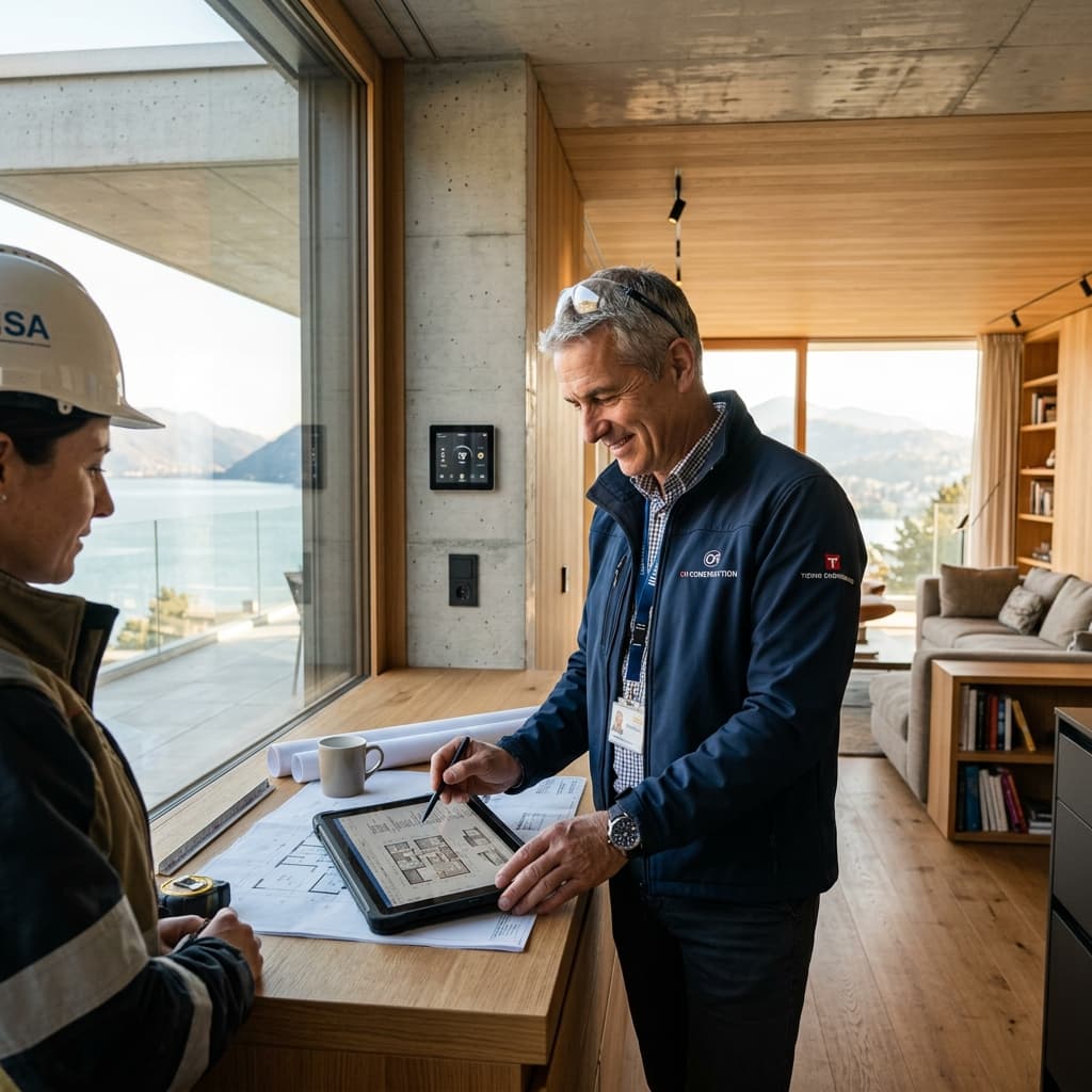 Gestione cantieri e progetti chiavi in mano in Ticino